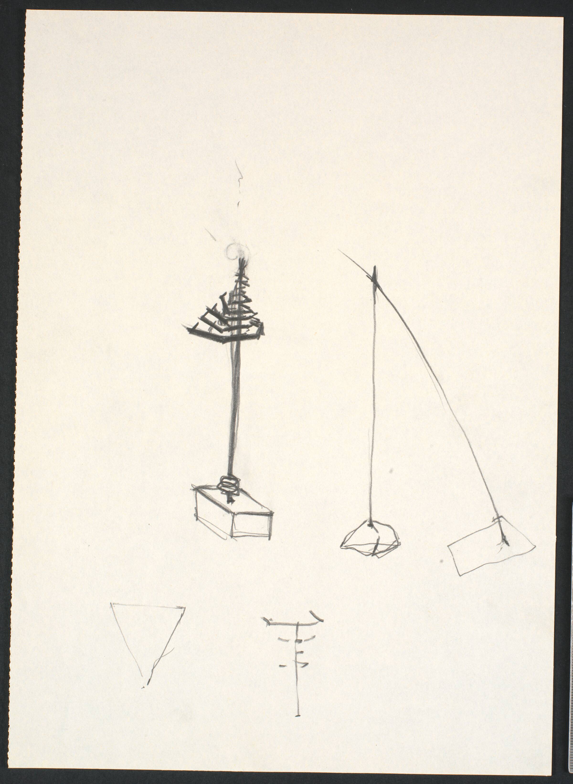 Tegning, Lone Høyer Hansen, 1983