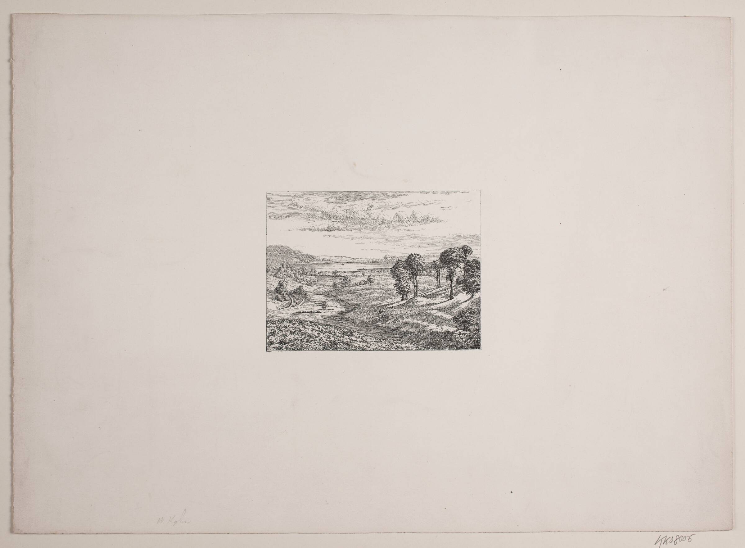 Landskab fra Himmelbjergegnen, Vilhelm Kyhn, 1842-1902
