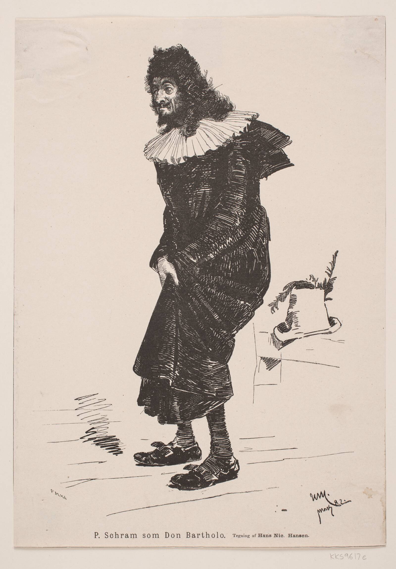 P. Schram som Don Bartholo, Ubekendt, 1870-1881