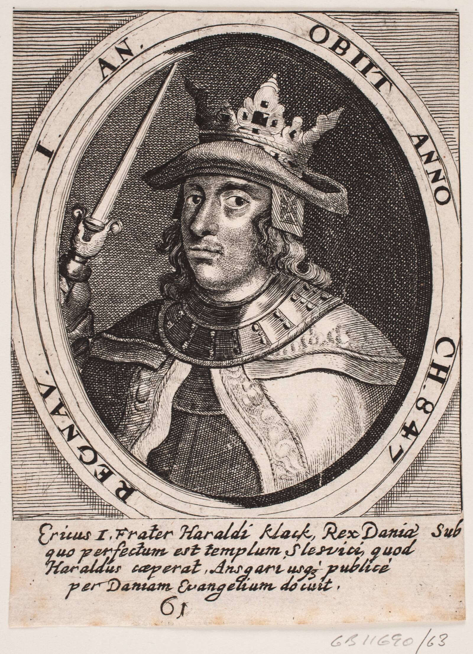 Kong Erik I, Ubekendt, 1646