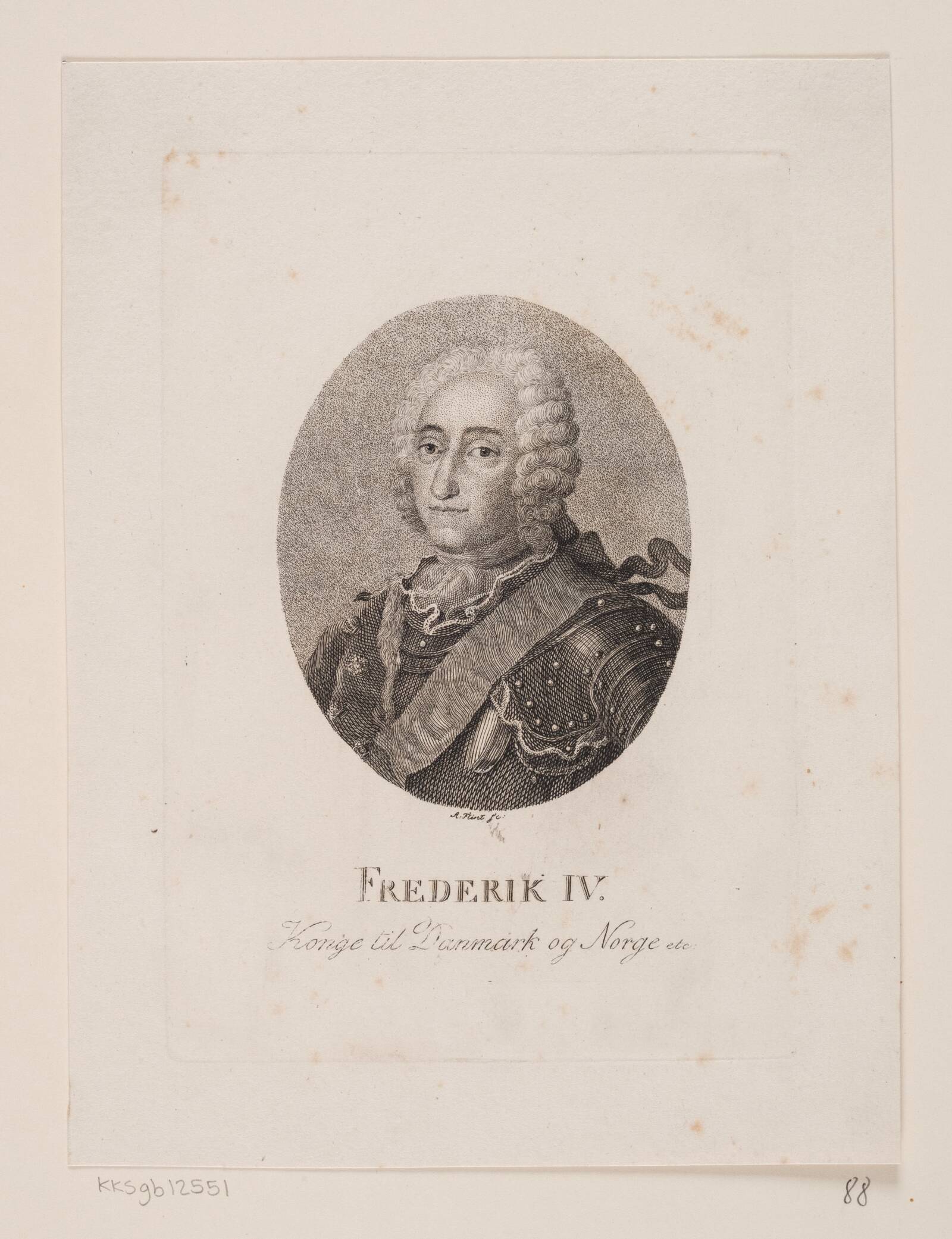 Frederik IV, Andreas Flint, 1767-1824