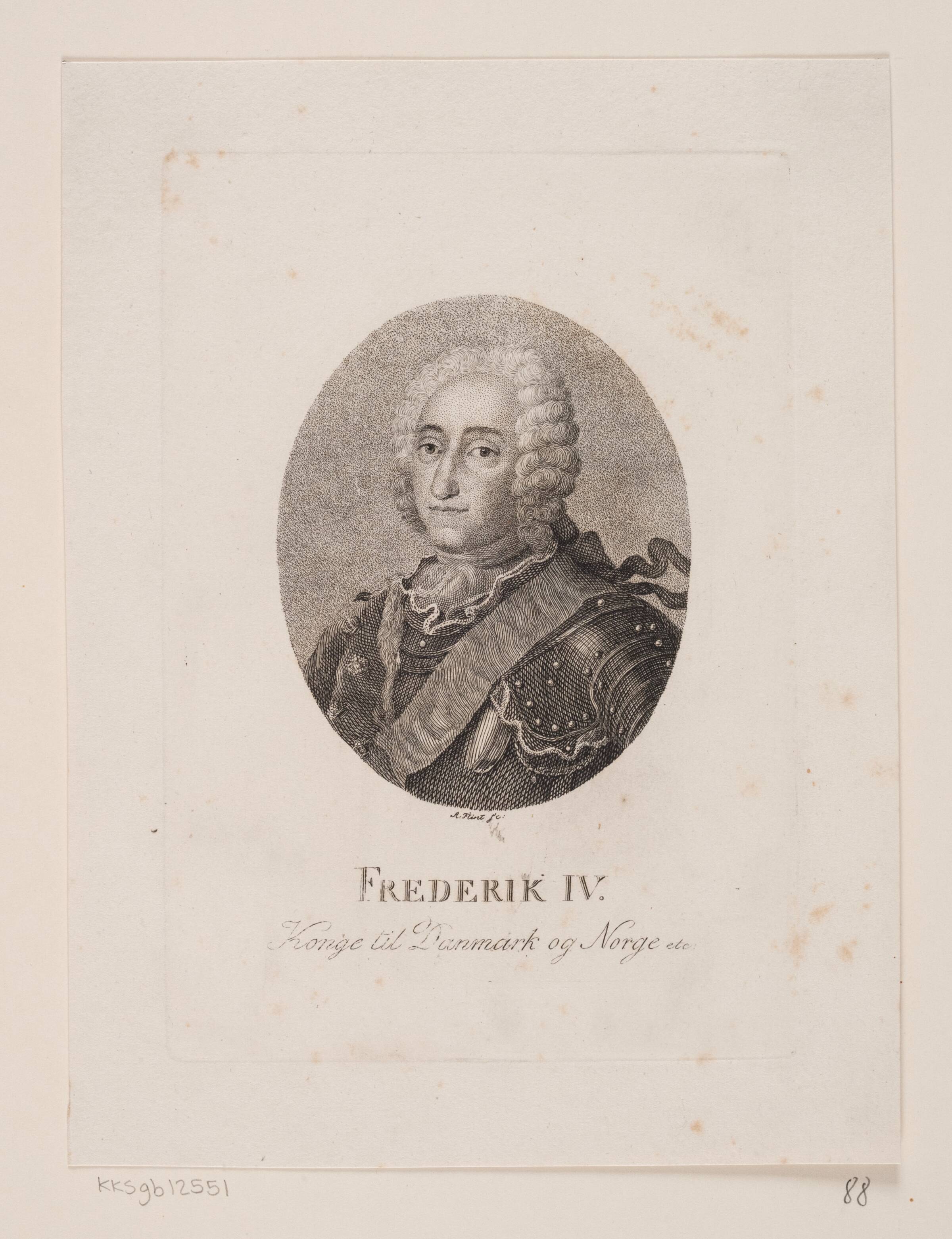 Frederik IV, Andreas Flint, 1767-1824