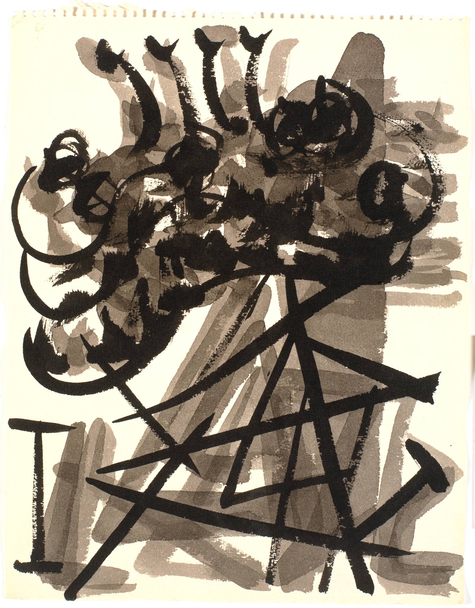 Figuration, Richard Mortensen, 1945-1948