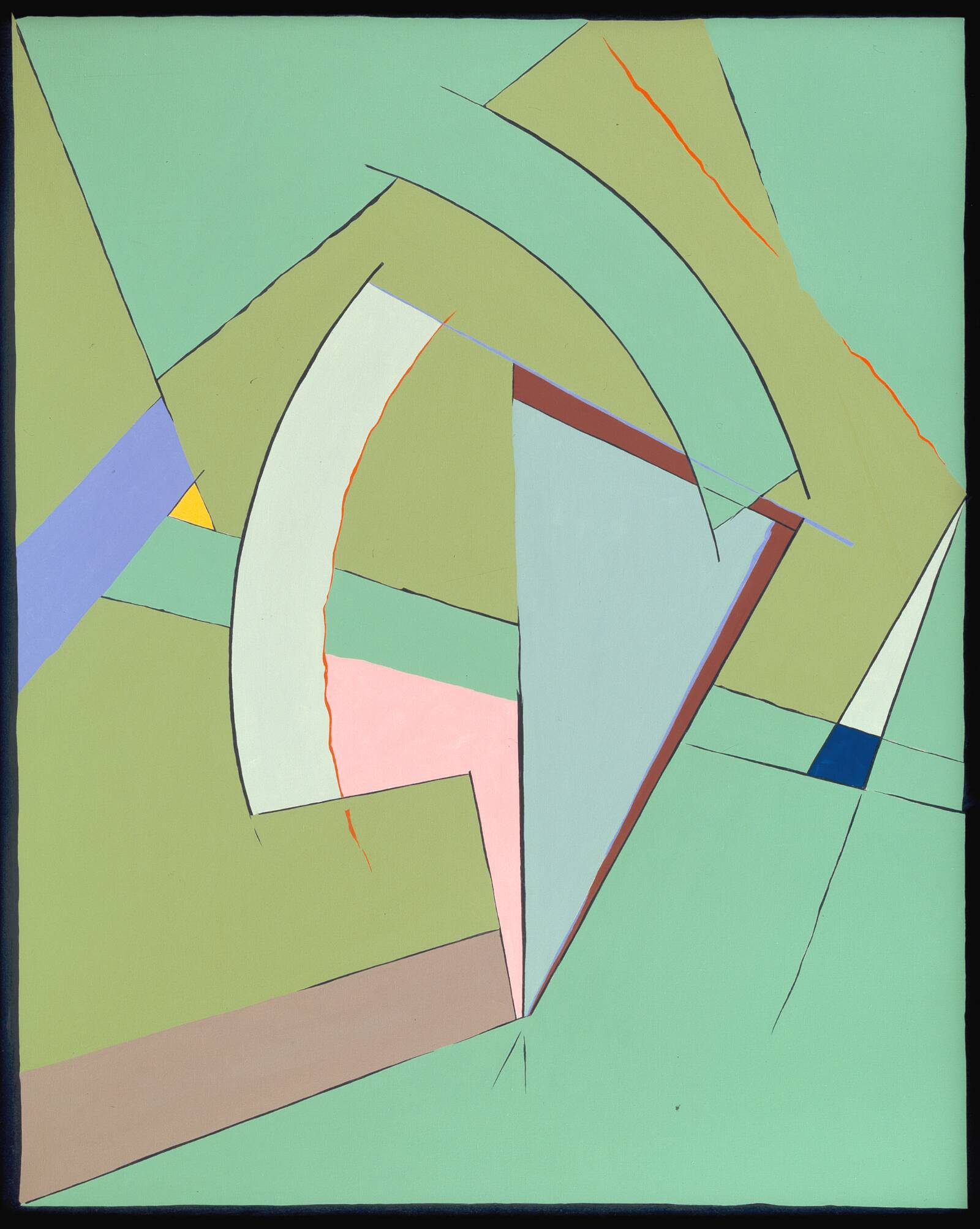 Grøn Elegi, Richard Mortensen, 1975