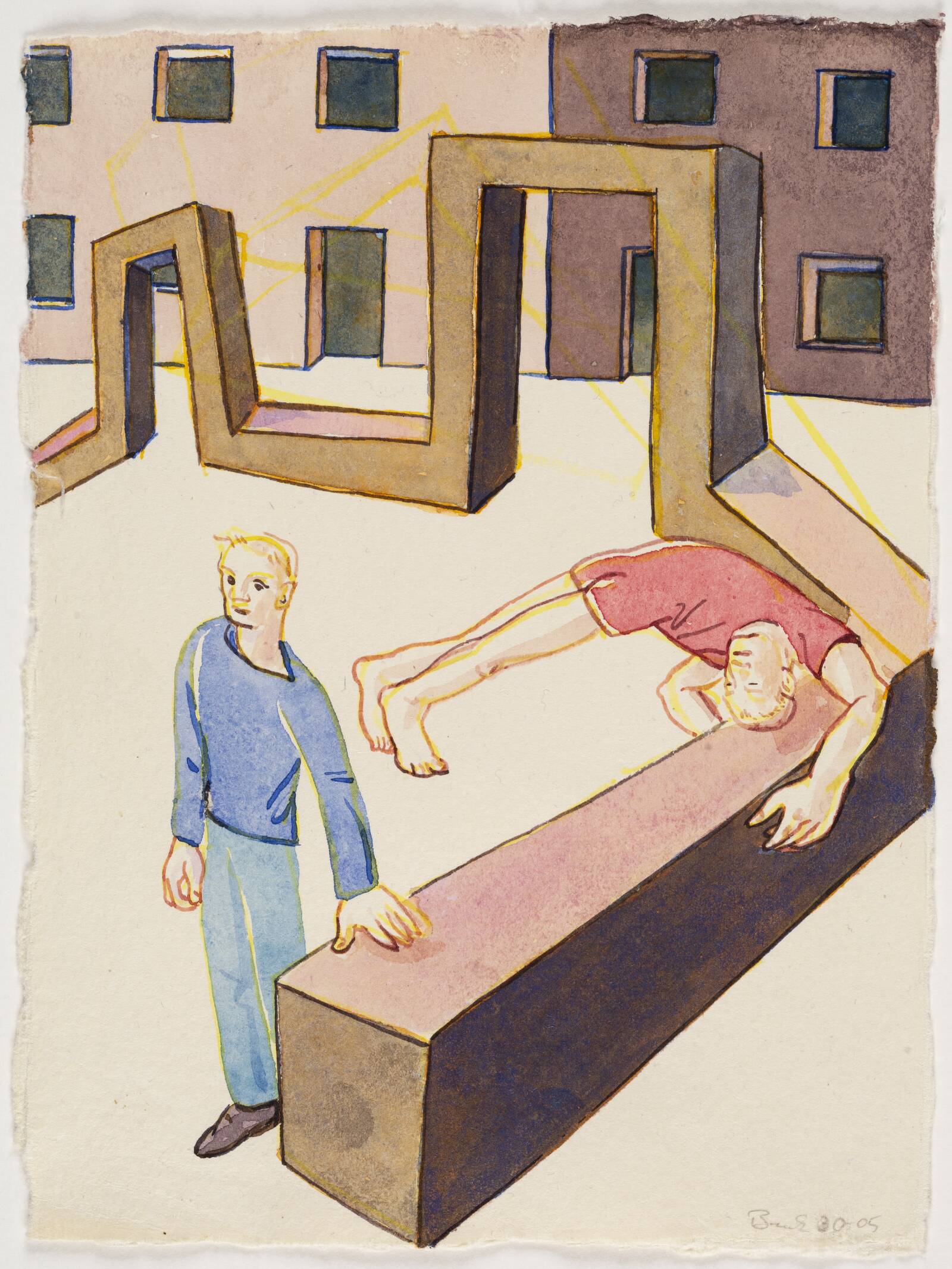 Mäanderplatz, Holger Bunk, 2005