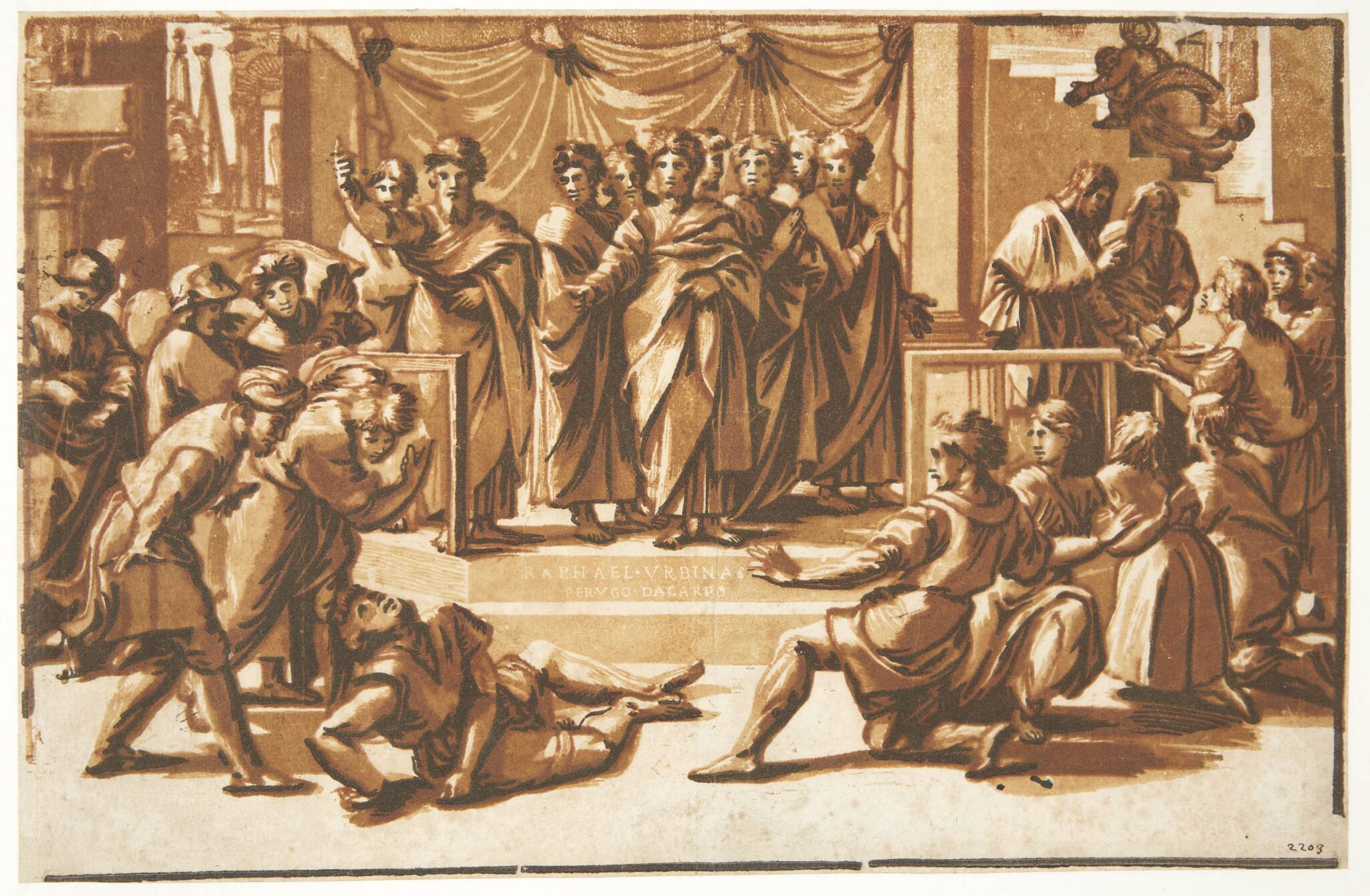 Ananias' død