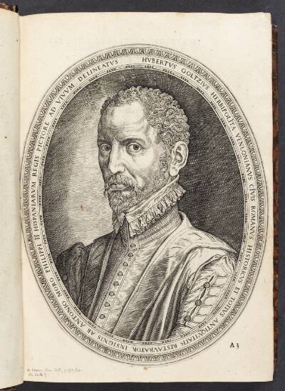 Portræt af Hubert Goltzius