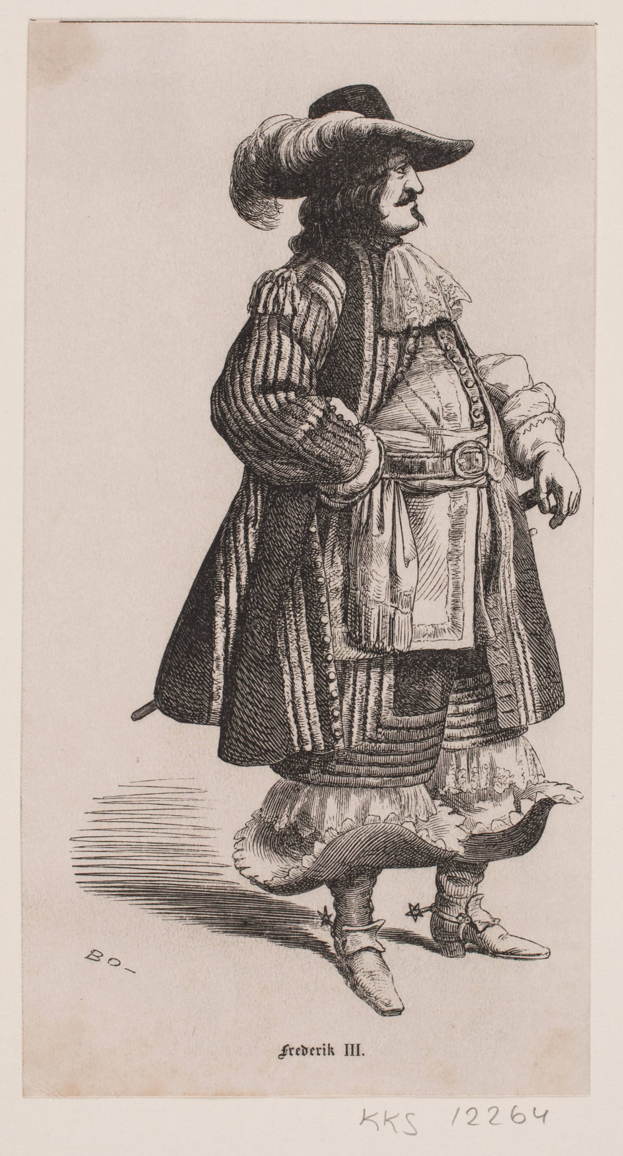 Frederik III, Bernhard Olsen, 1859-1860