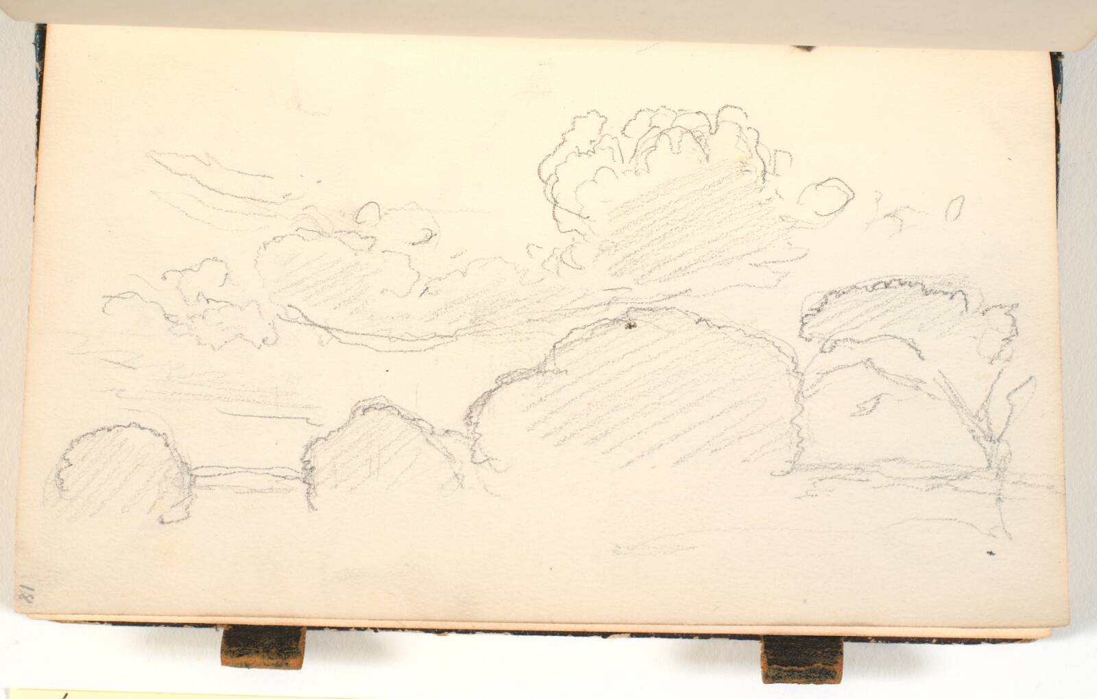 Skystudie, P.C. Skovgaard, 1868