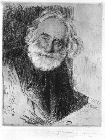 Portræt af Vilhelm Kyhn