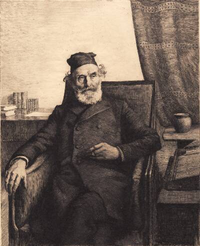 Kunstnerens fader, Jens Peter Ilsted