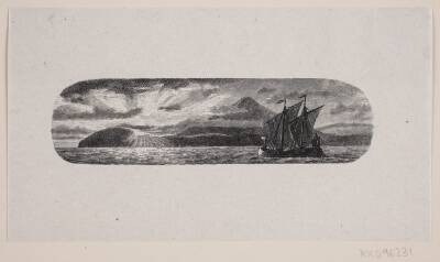illustration til Carl Ploug, "Kong Harald og Islændingen"