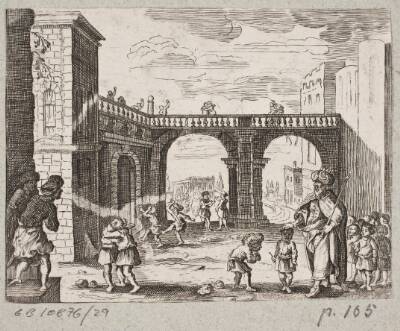 Illustration til Adam Olearius, “Persianischer Rosenthal von einem Sinnreichen Poeten Schich Saadi […]”, Schleswig 1660