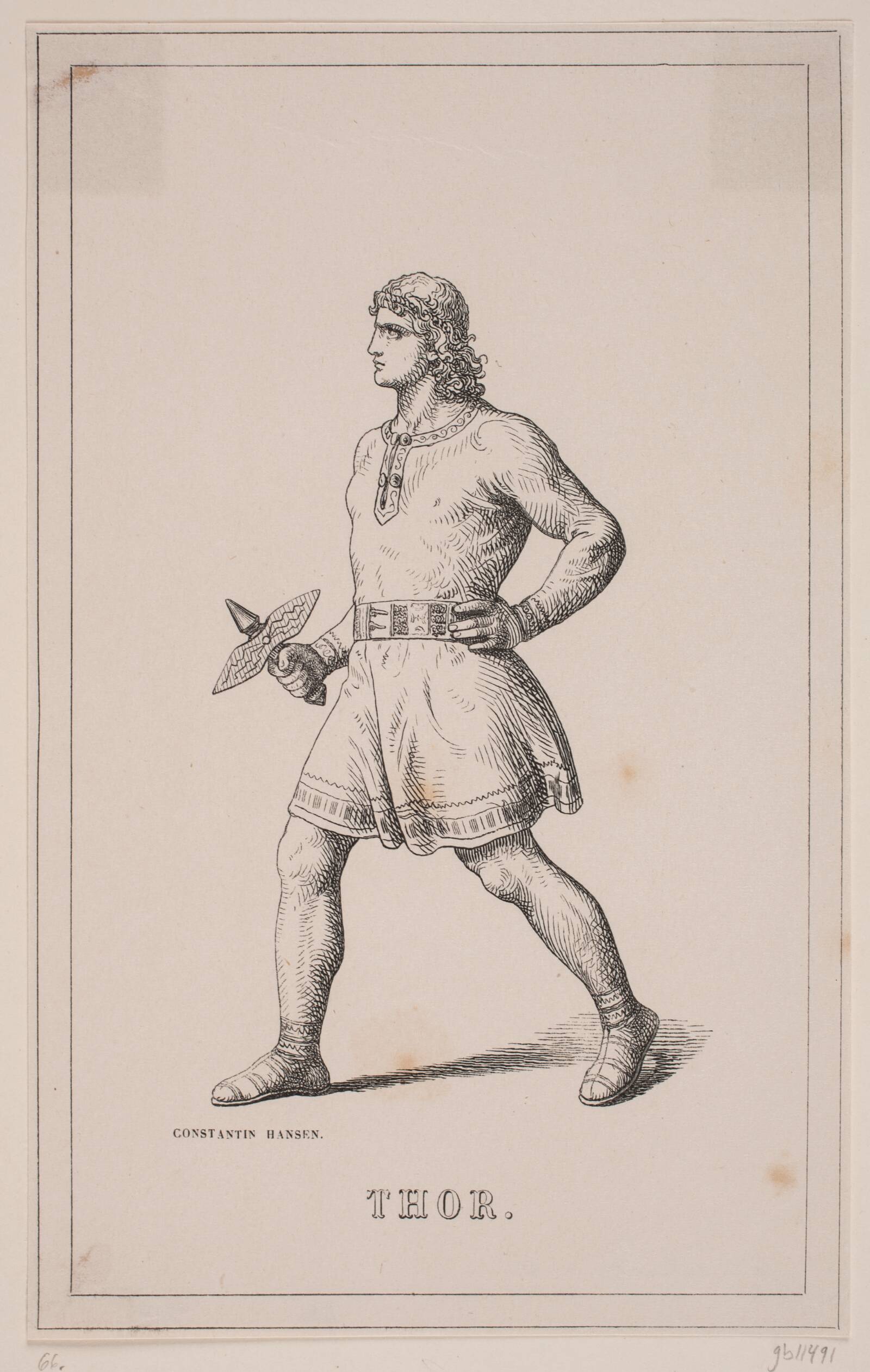 Thor, Axel Theodor Kittendorff, 1813-1872