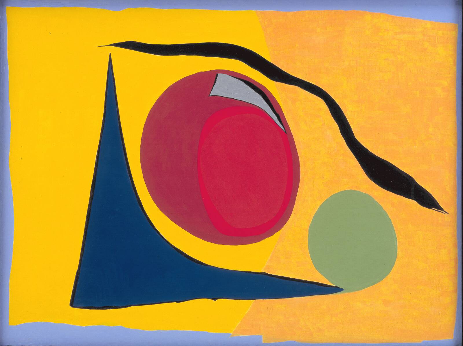 Ål i dobbelt rum, Richard Mortensen, 1968