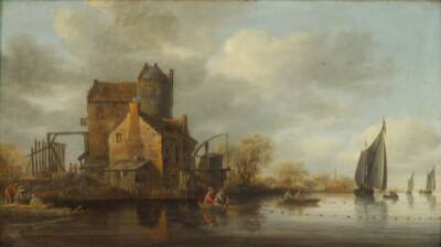 Hollandsk flodprospekt