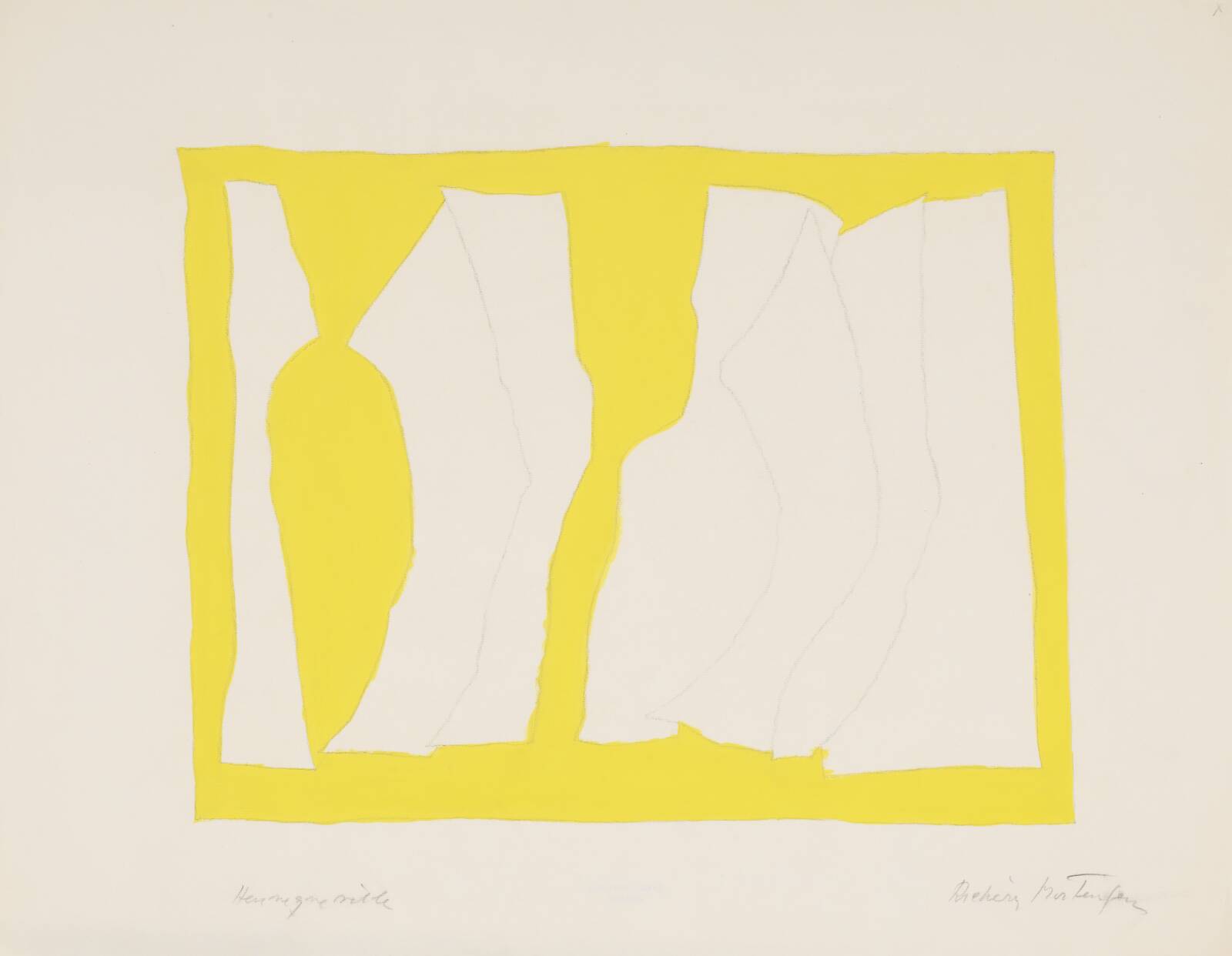 Uden titel, Richard Mortensen, 1956-1958