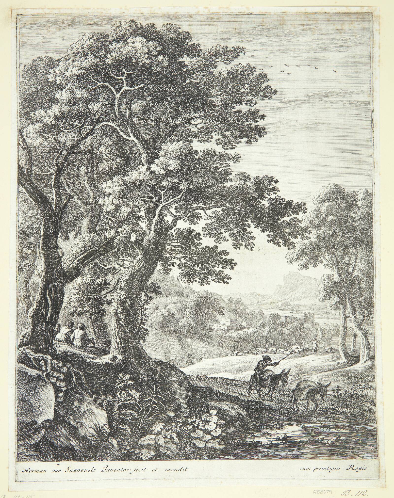 To æsler, Herman van Swanevelt, 1603-1655