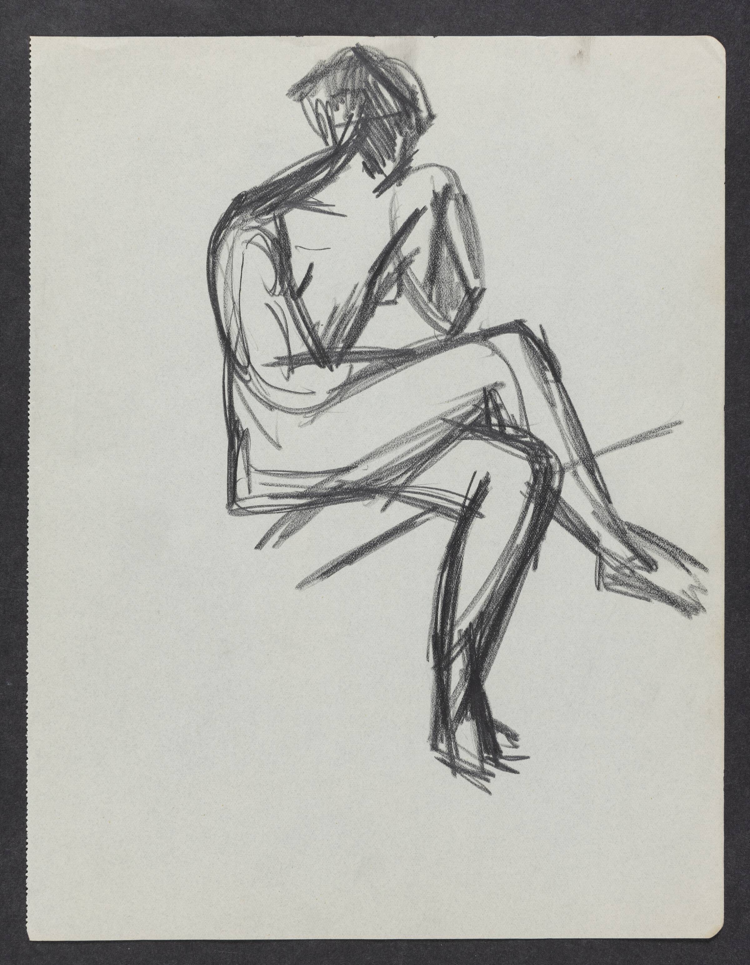 Modelstudie, Astrid Holm, 1876-1937