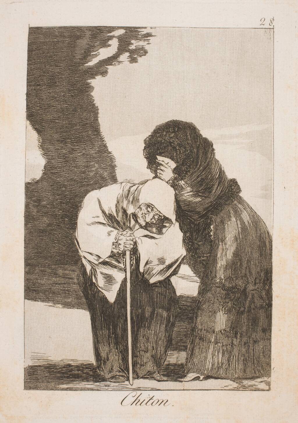 Tys tys, Francisco de Goya, 1797-1798