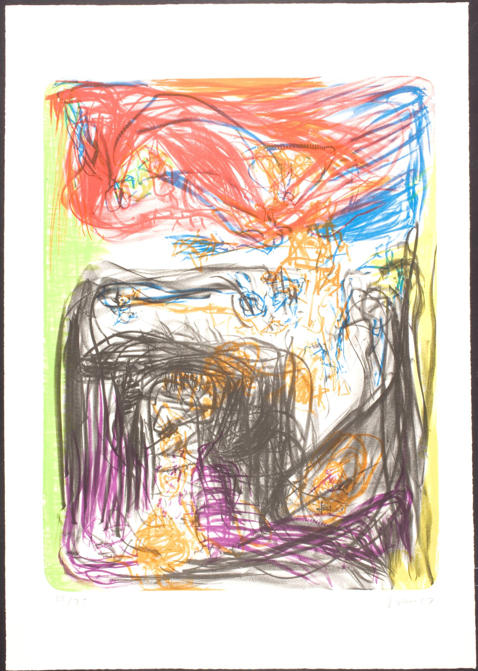 Uden titel, Asger Jorn, 1967