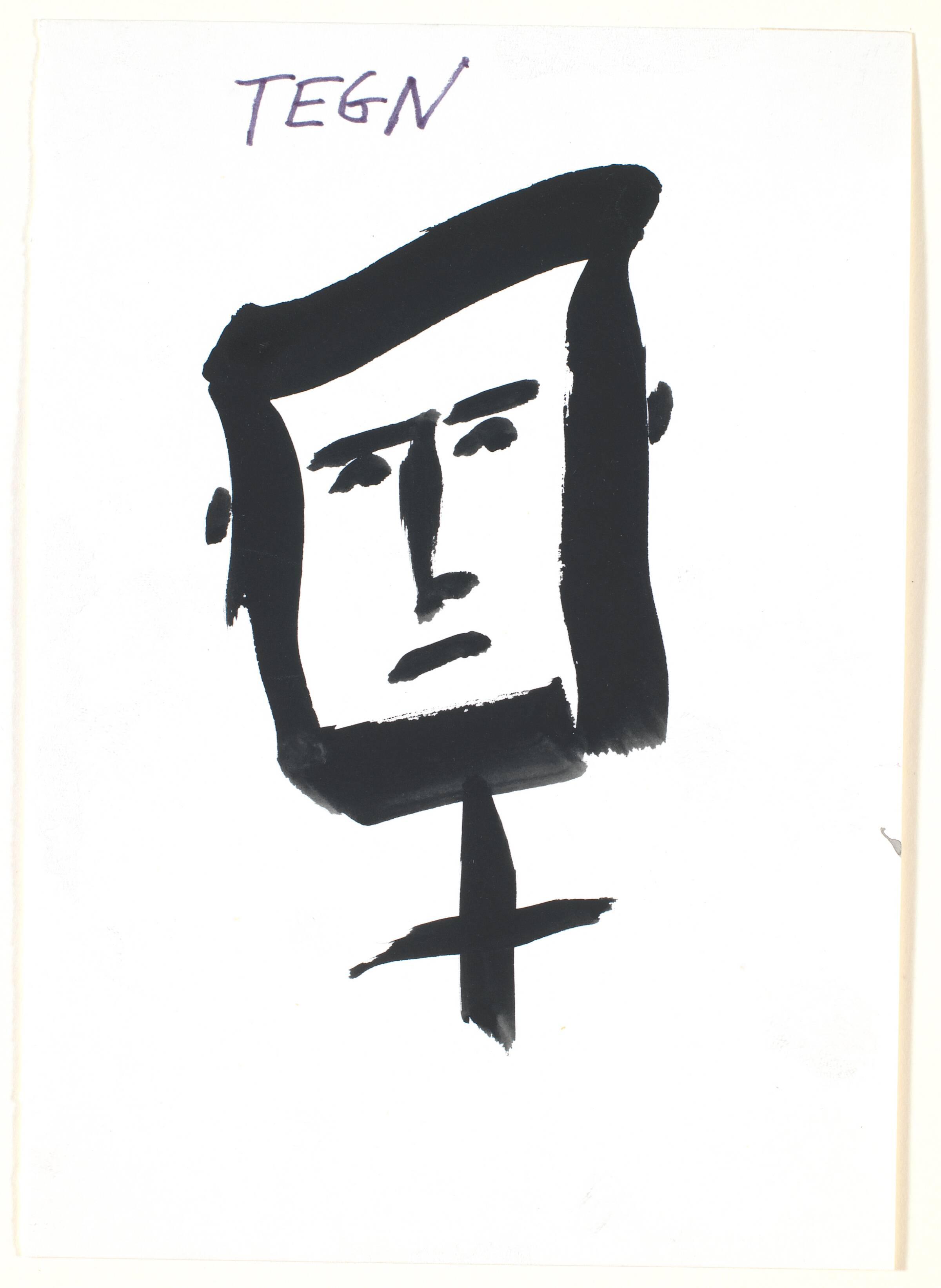 Tegn, Claus Carstensen, 1982