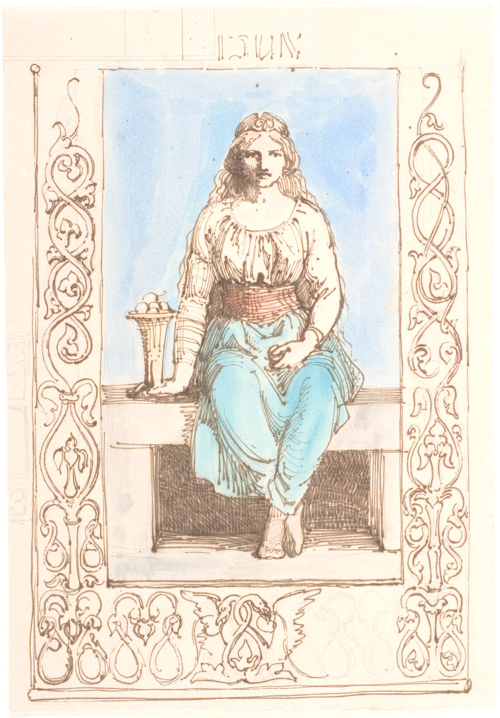 Ydun, Lorenz Frølich, 1844