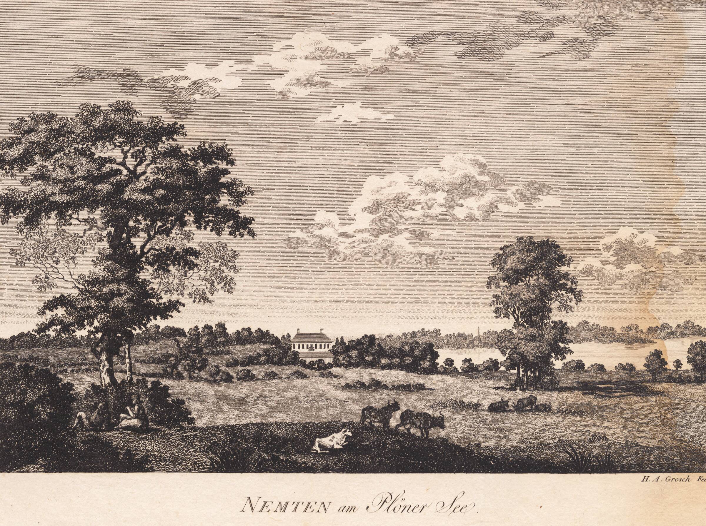 Nemten am Plöner See, Heinrich Grosch, 1790