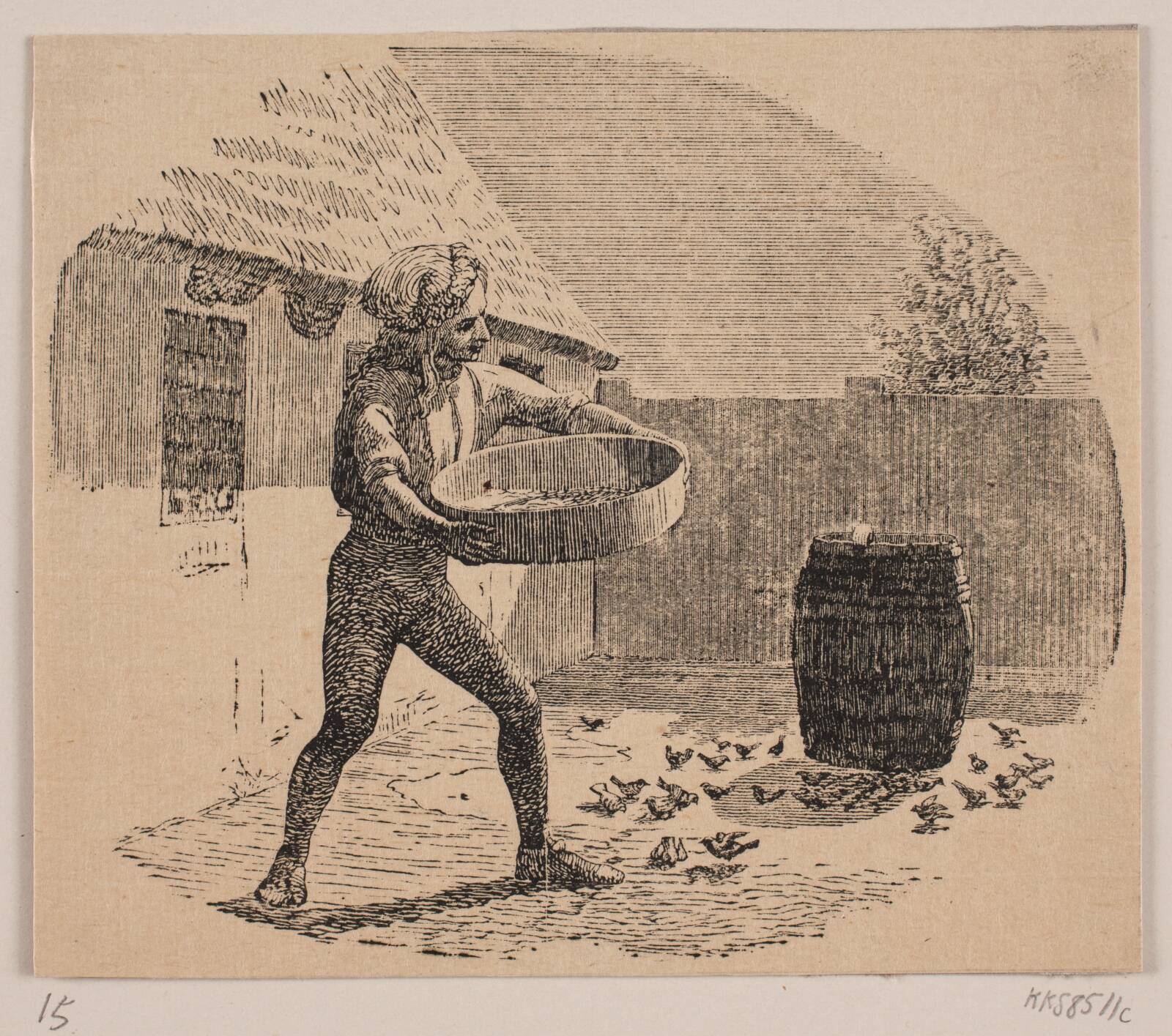 Uglspils sidste prøve som professionist, Ubekendt, 1848