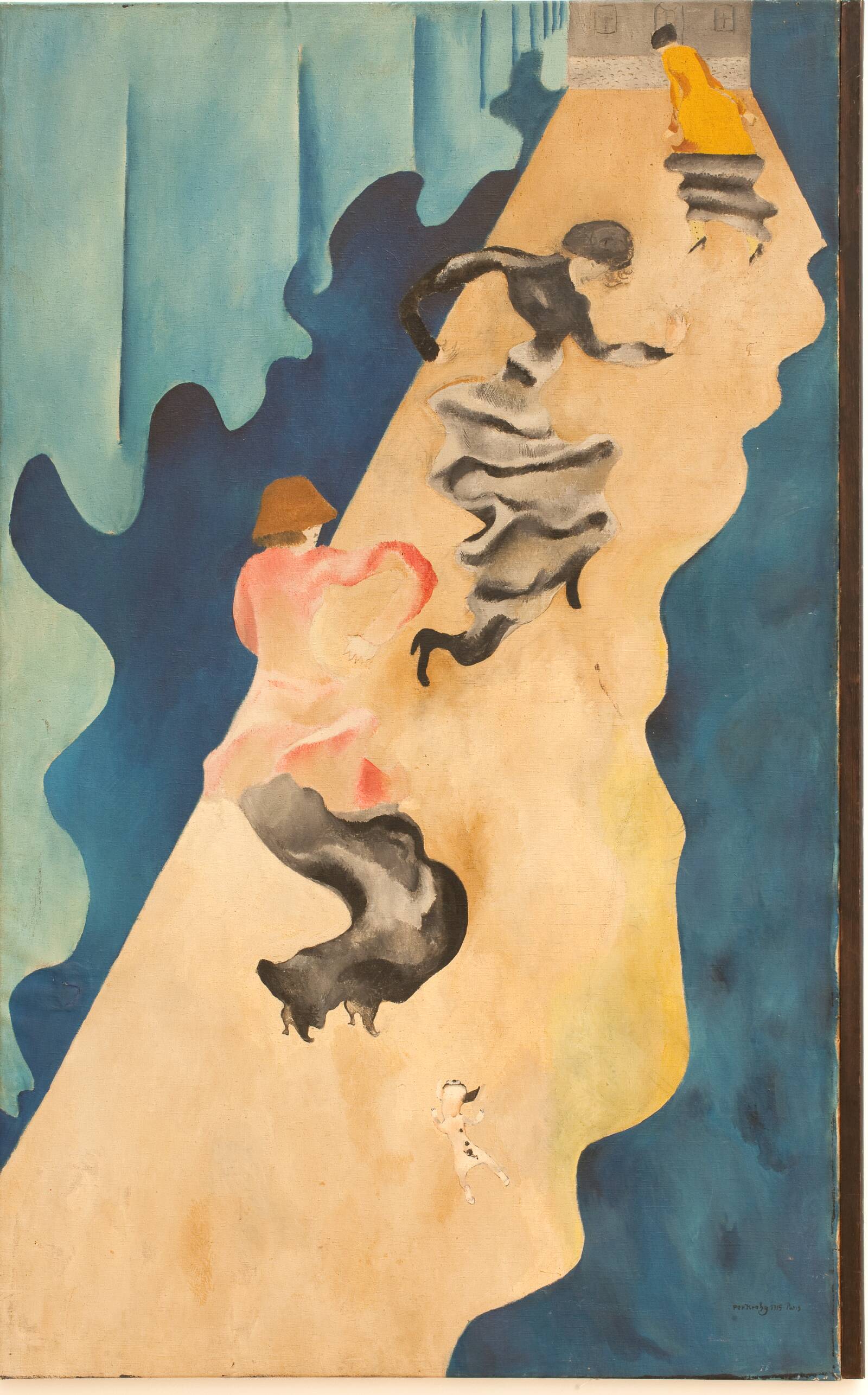 For at more hunden, Per Krohg, 1915