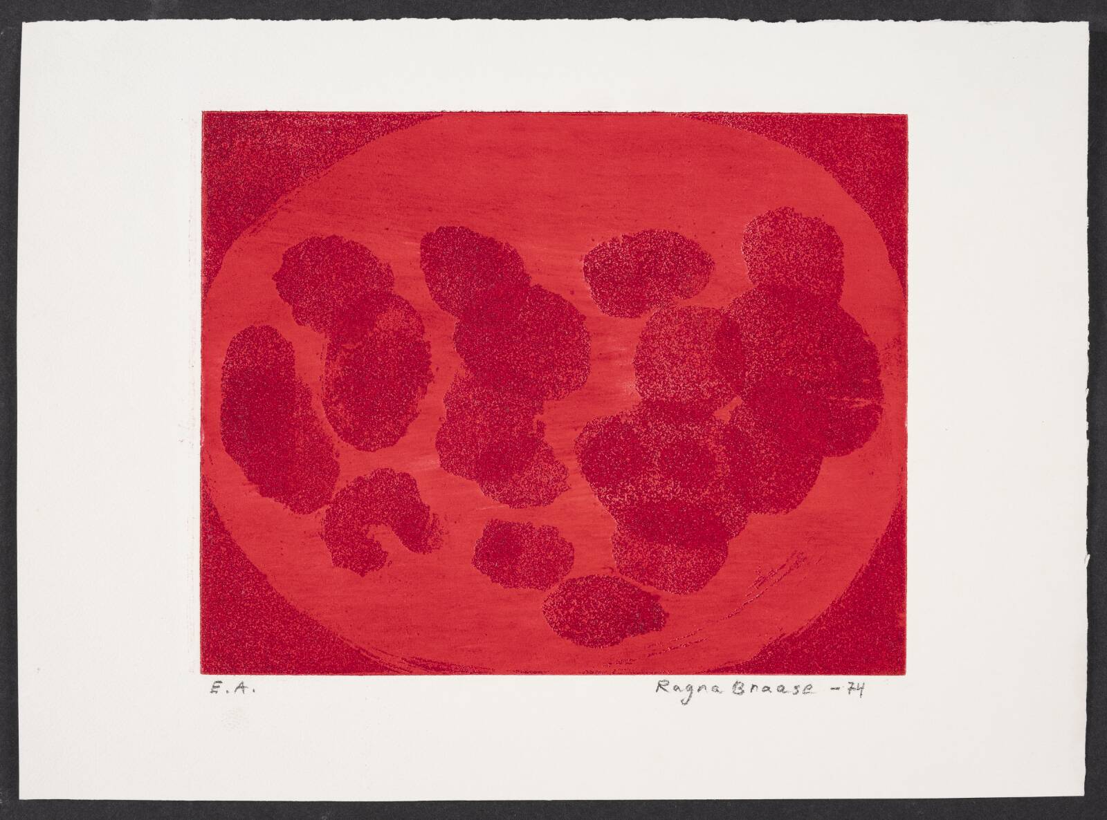 Uden titel, Ragna Braase, 1974