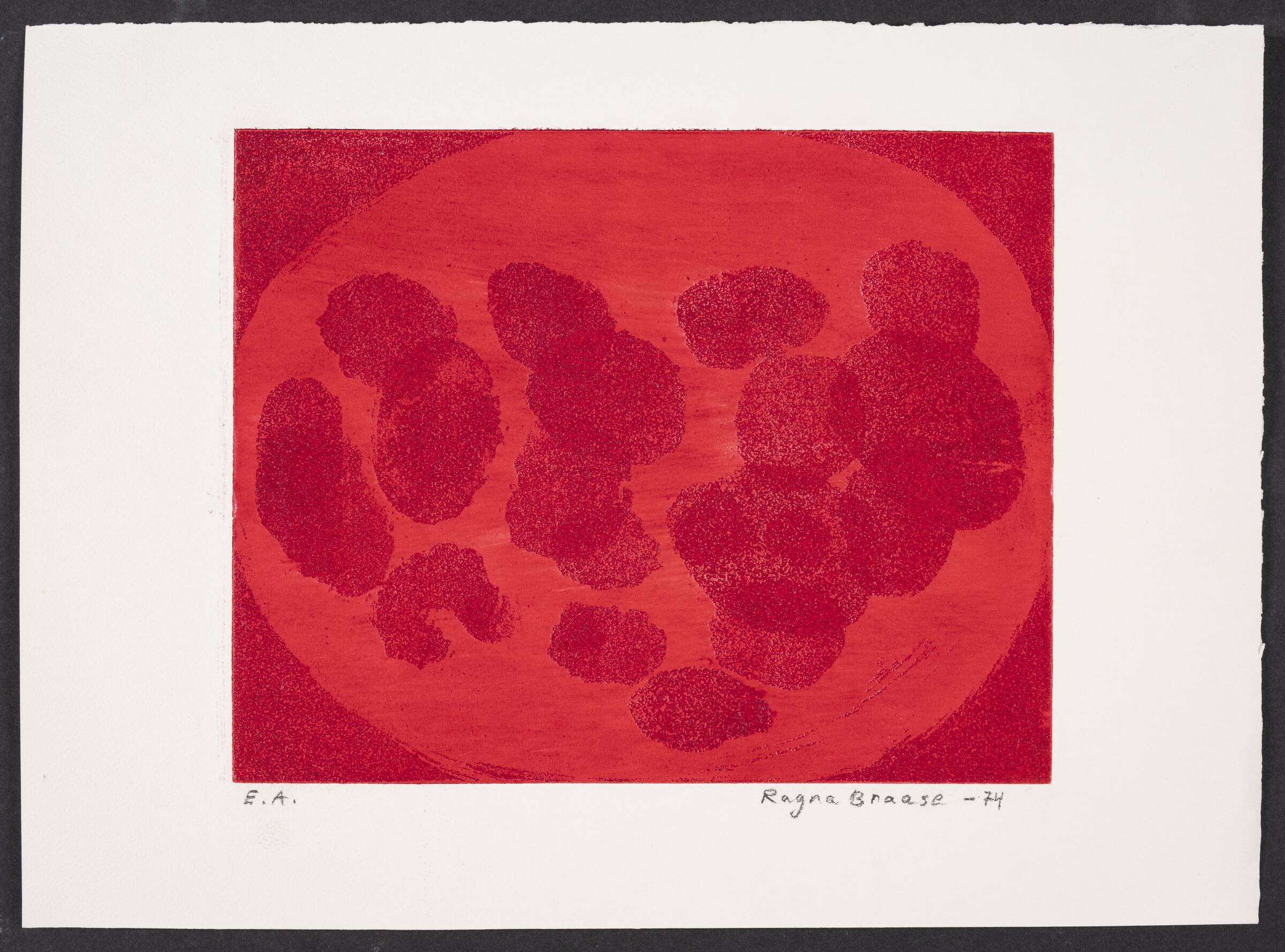 Uden titel, Ragna Braase, 1974