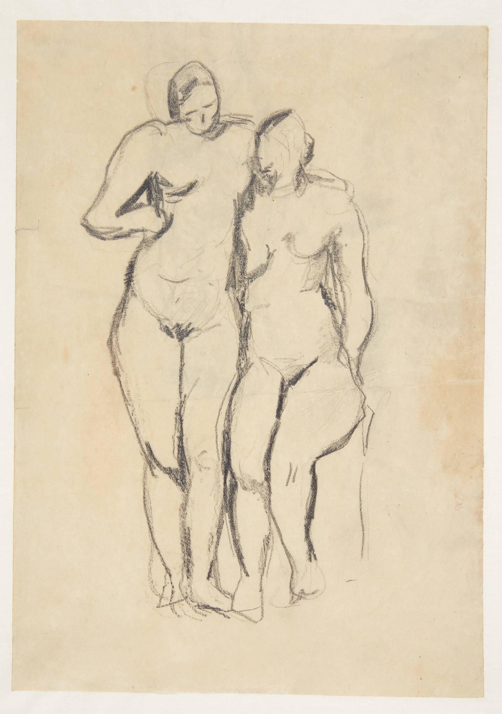 To kvindelige modeller, Ebba Carstensen, 1900-1967