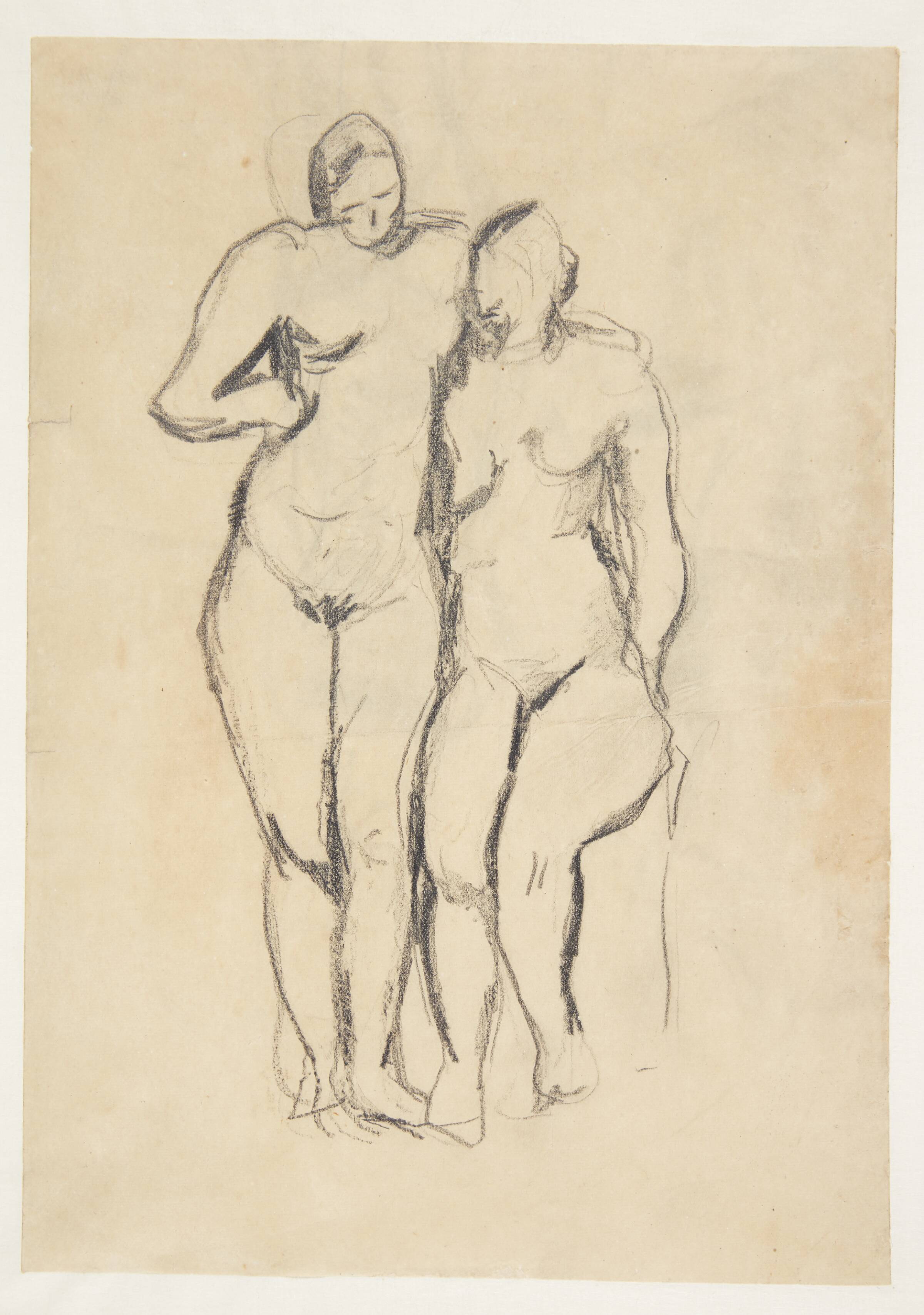To kvindelige modeller, Ebba Carstensen, 1900-1967