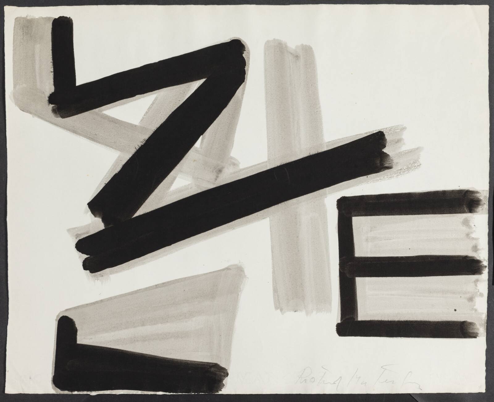 Uden titel, Richard Mortensen, 1947-1949