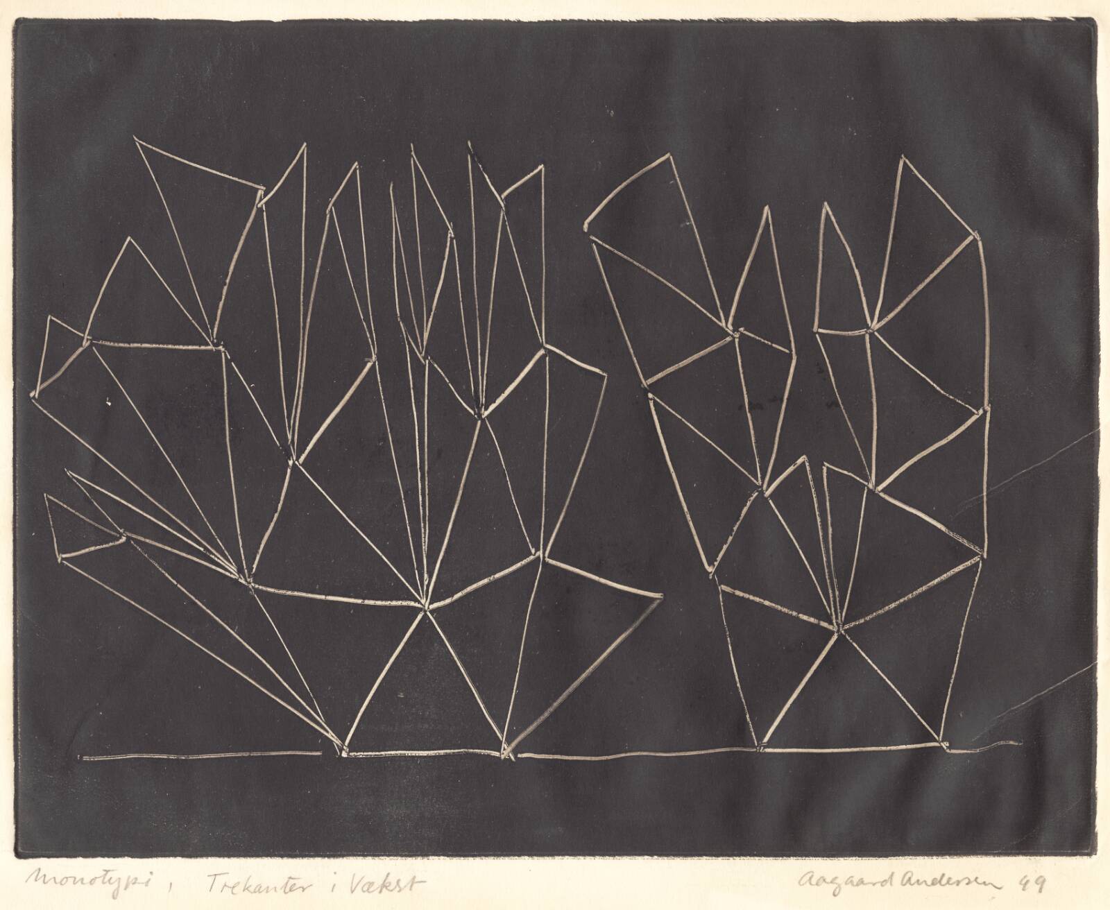 Trekanter i vækst, Gunnar Aagaard Andersen, 1949