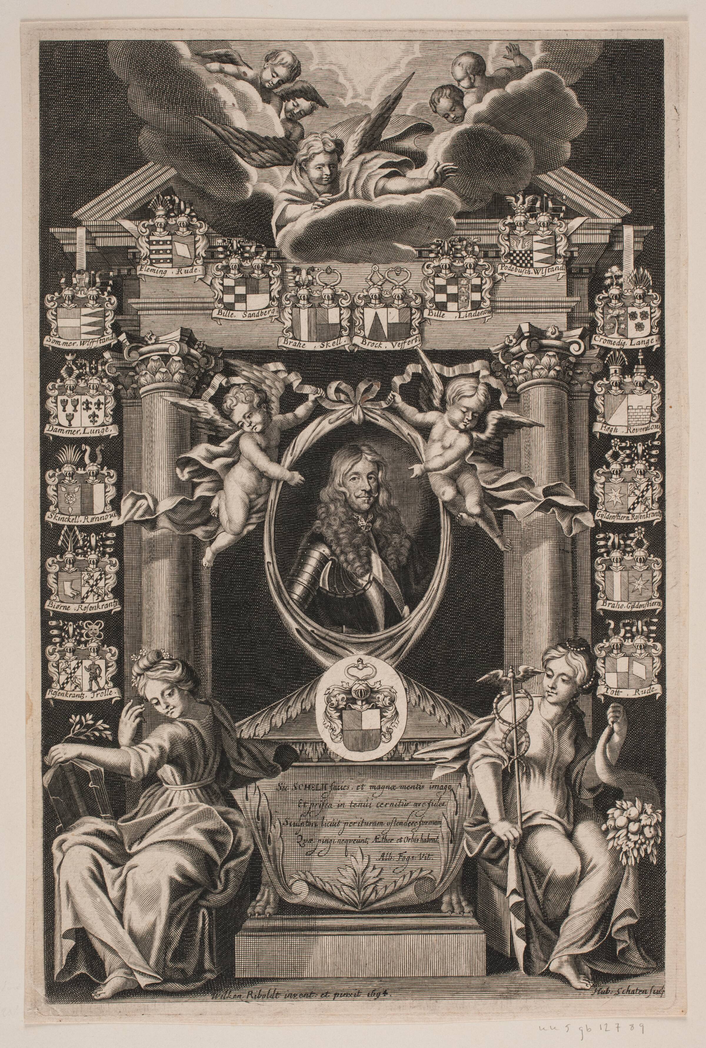 Geheimeråd Christen Skeel, Hubert Schaten, 1693-1696