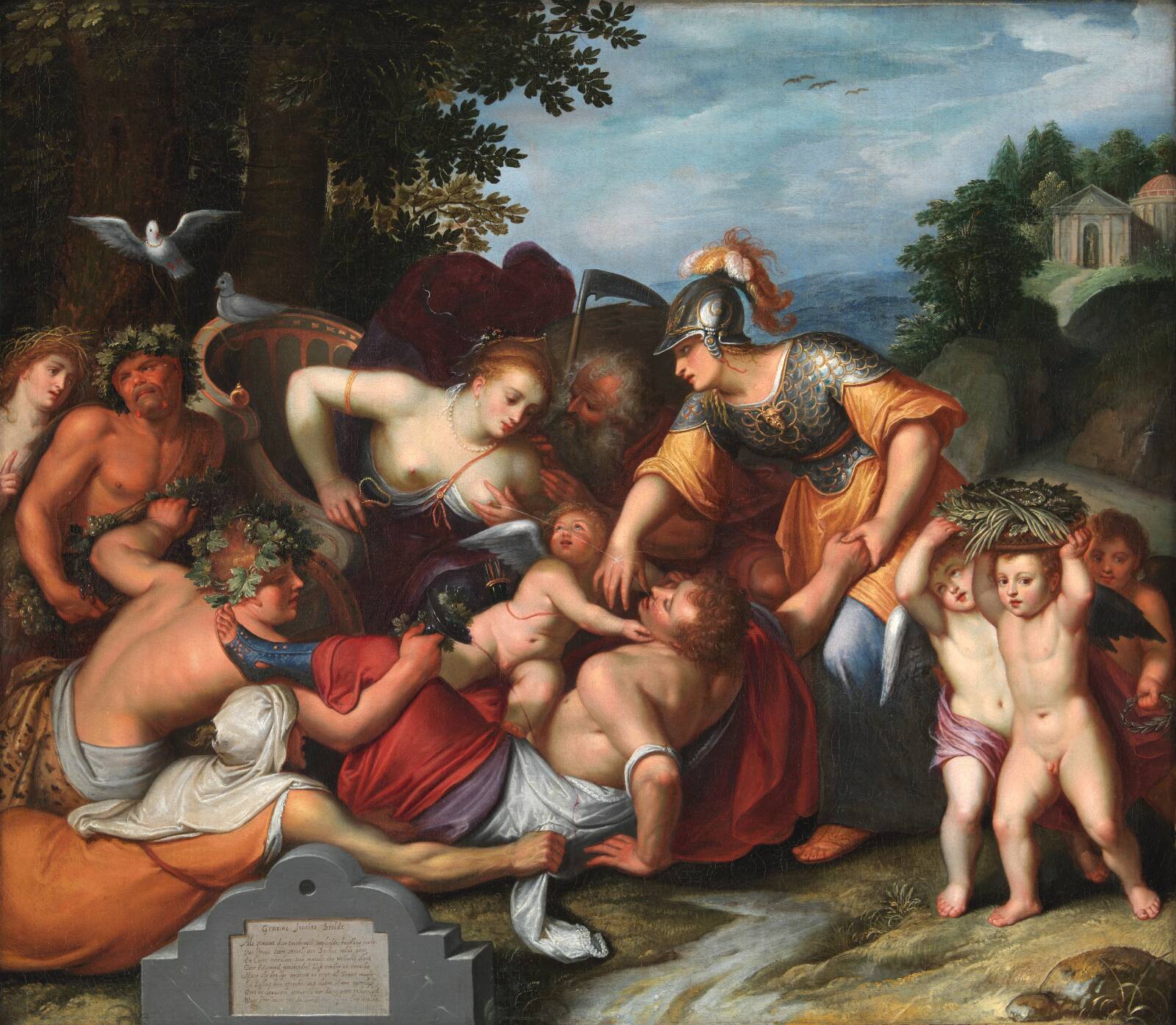 Gemeine Jeuchts Beeldt. Allegory of the Temptations of Youth, 1598-1610