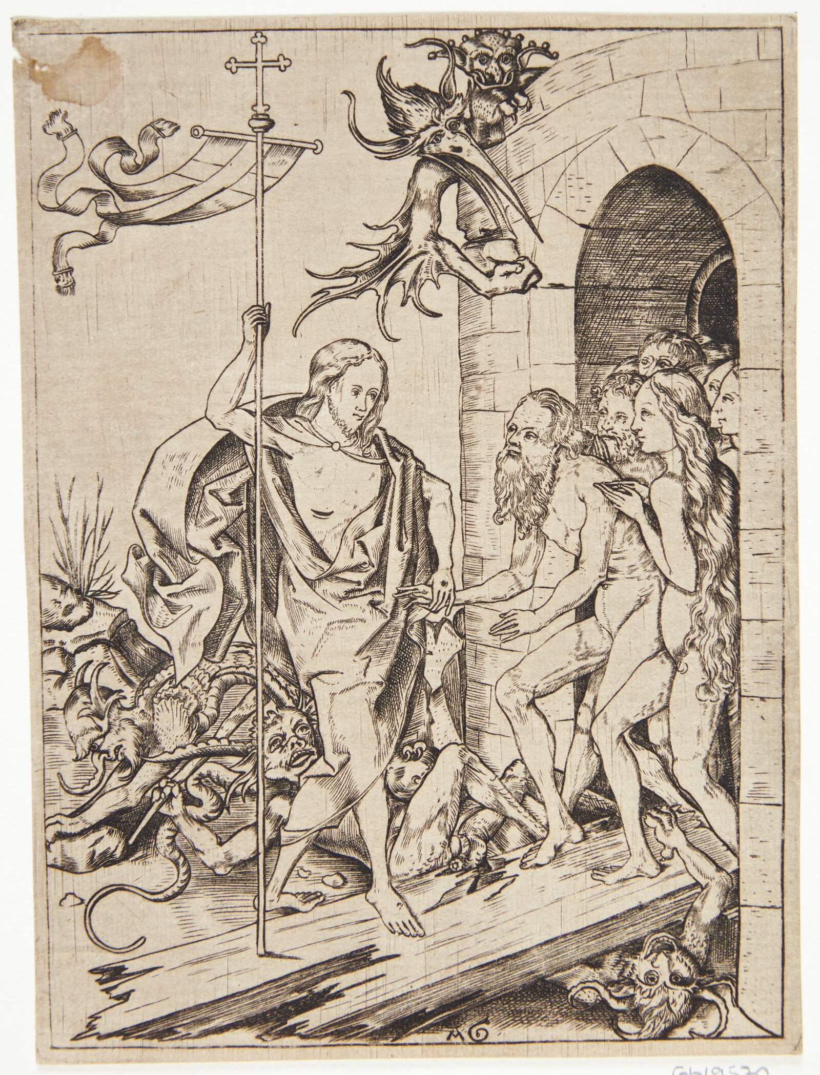 Kristus i limbo, Ubekendt, 1800-1899