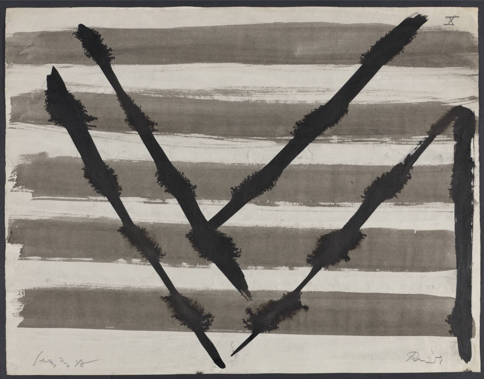 Uden titel. X, Richard Mortensen, 1948