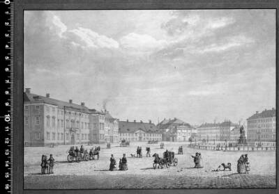 Kongens Nytorv set fra Thotts Palais