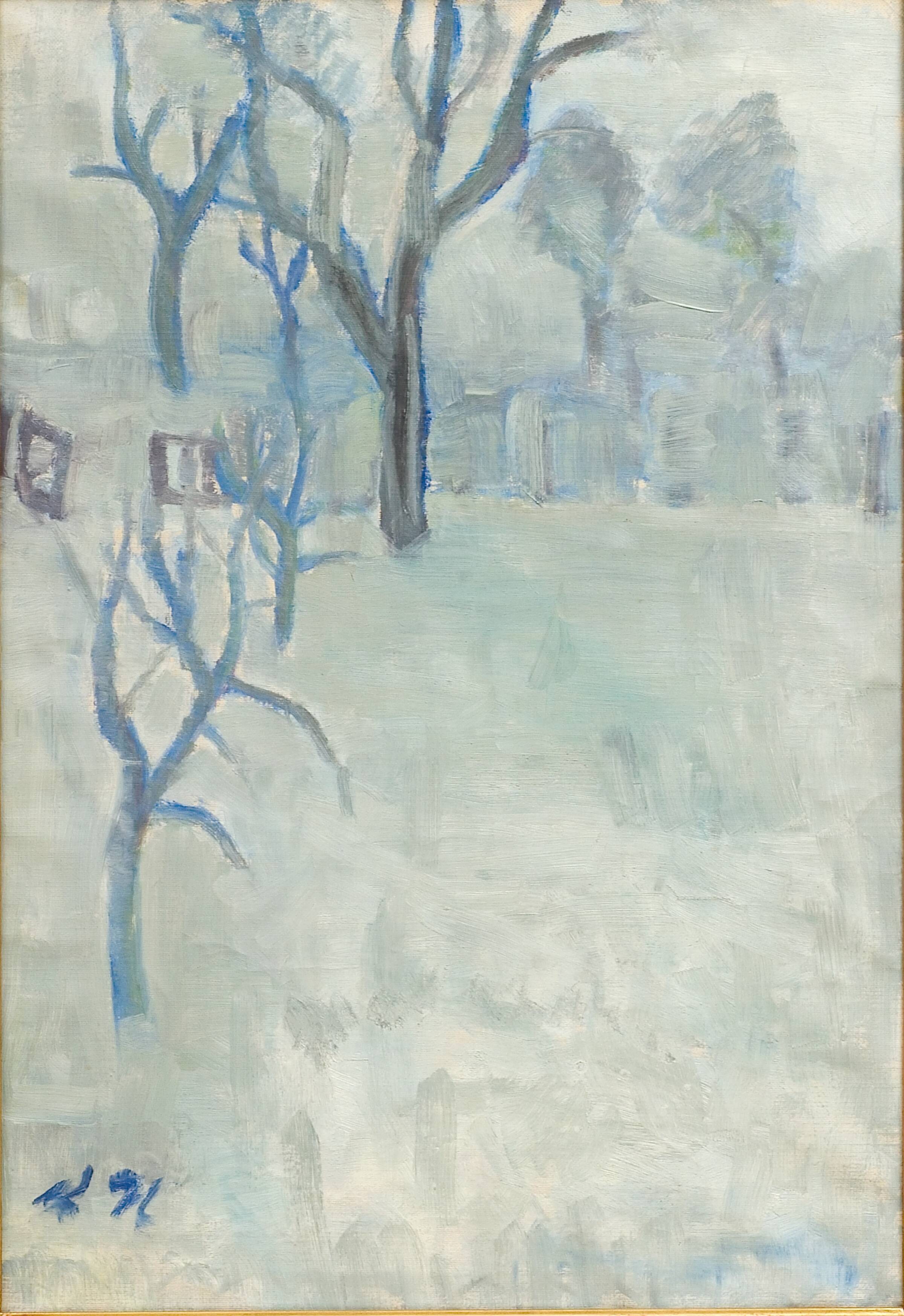 Vinterbillede, Lauritz Hartz, 1942