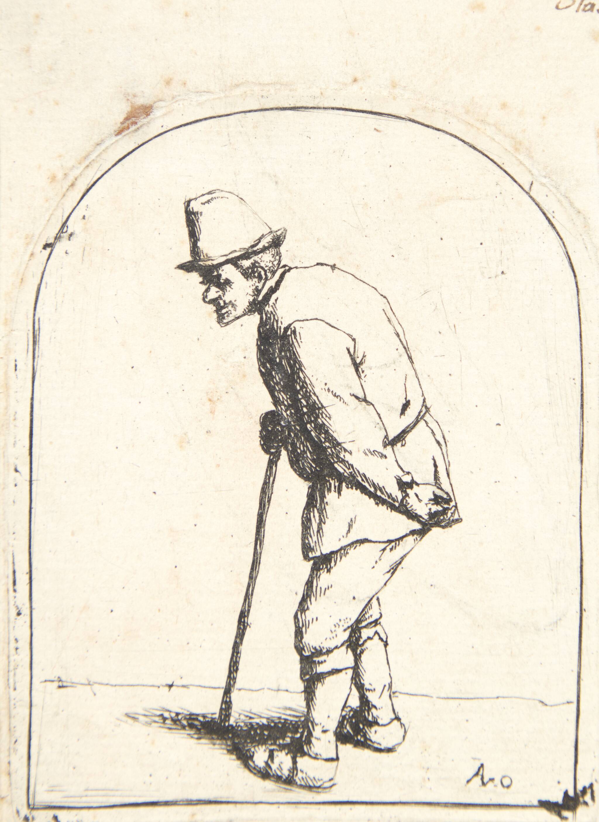 Bonde krum ryg, 1675, Adriaen van Ostade | SMK Open