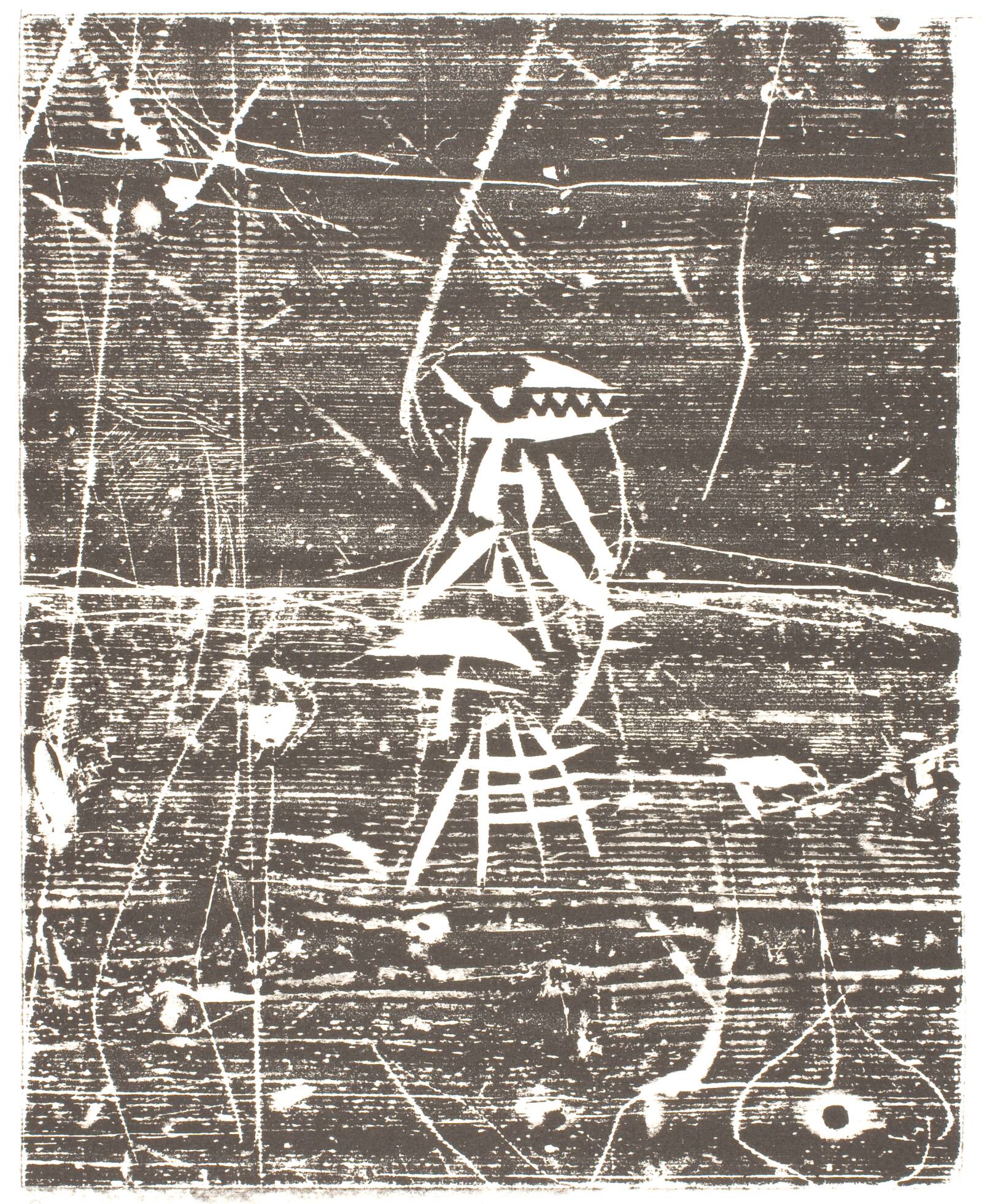 Coupures de table, Asger Jorn, 1967