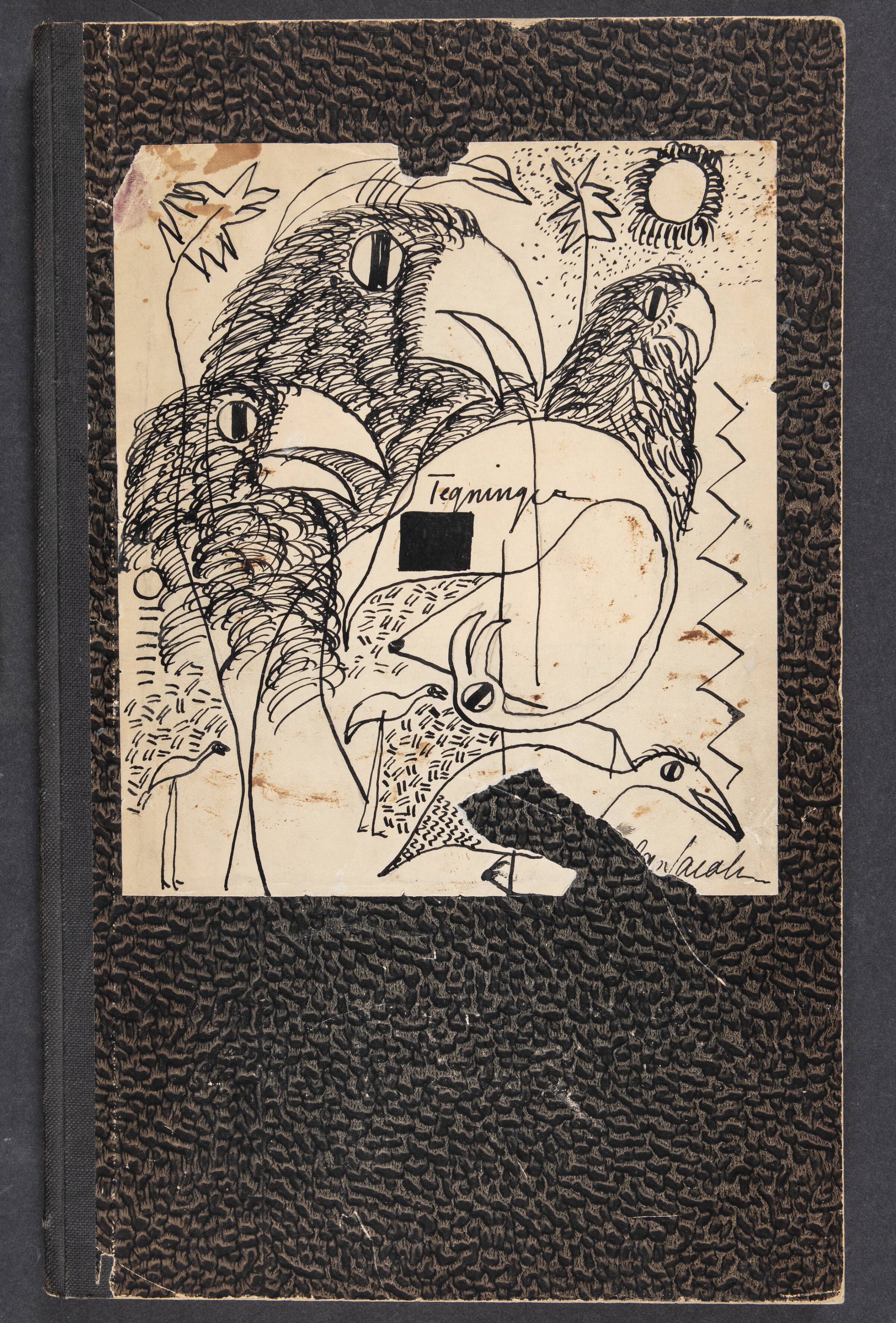 Skitsebog. 1944-48, Helge Jacobsen, 1944-1948