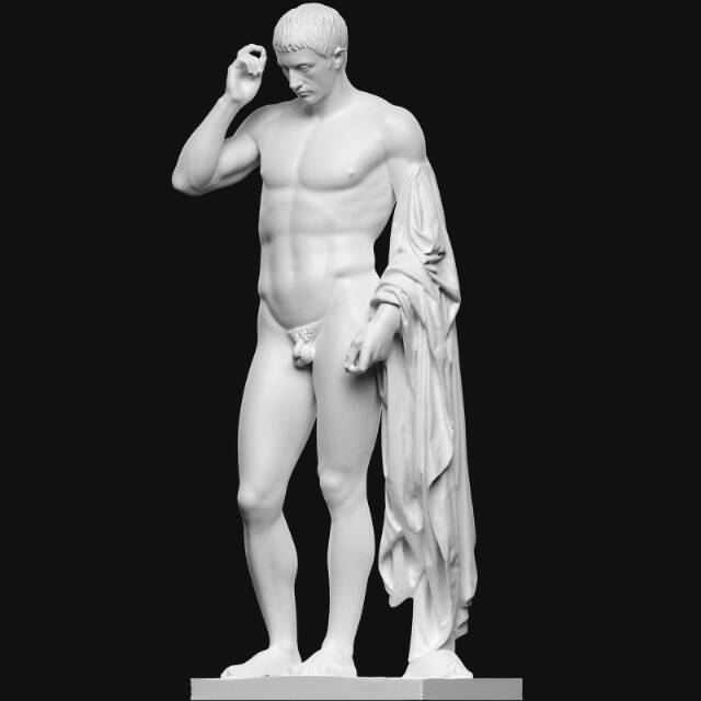 Germanicus 3D model by SMK, National Gallery of Denmark
