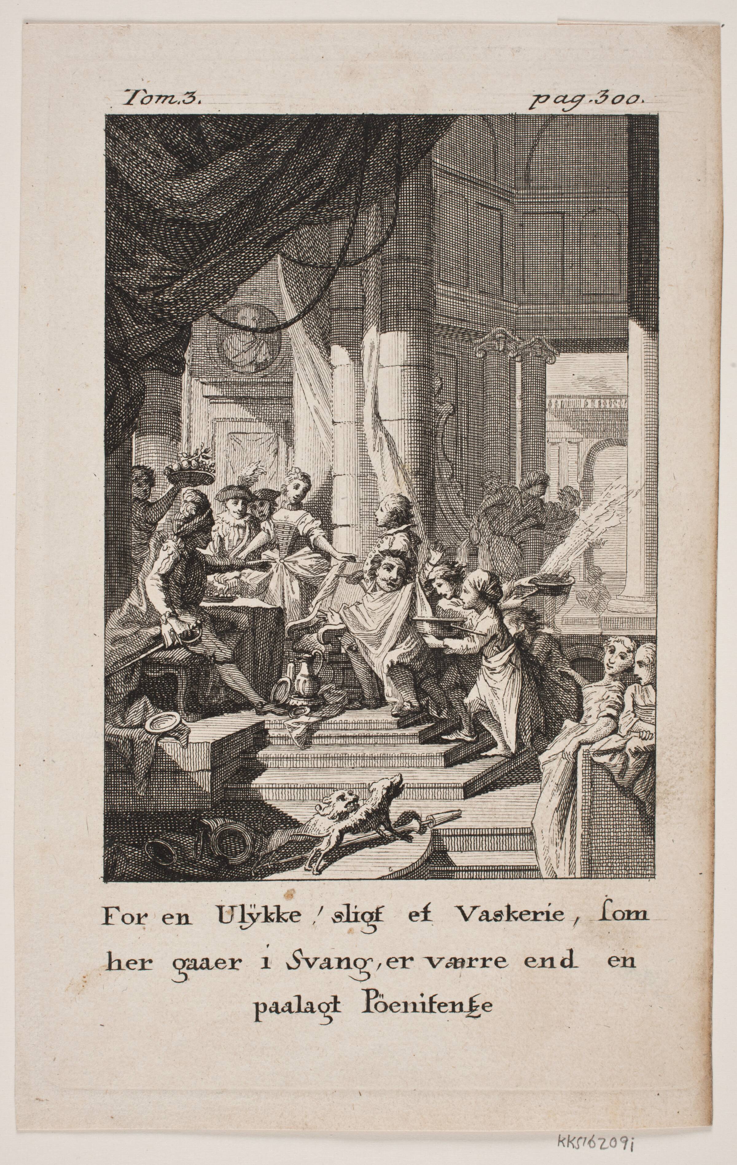 Illustration til Don Quixote, Georg Haas, 1776-1777
