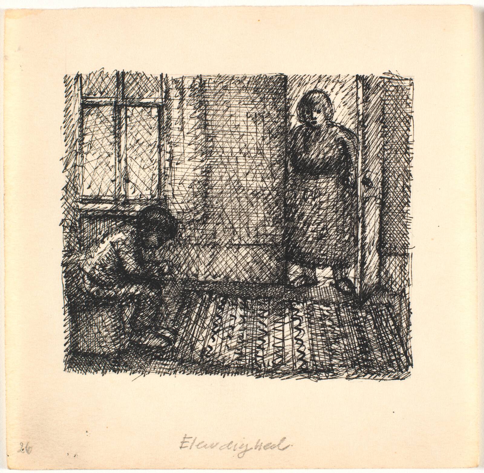 Elendighed, Palle Nielsen, 1949