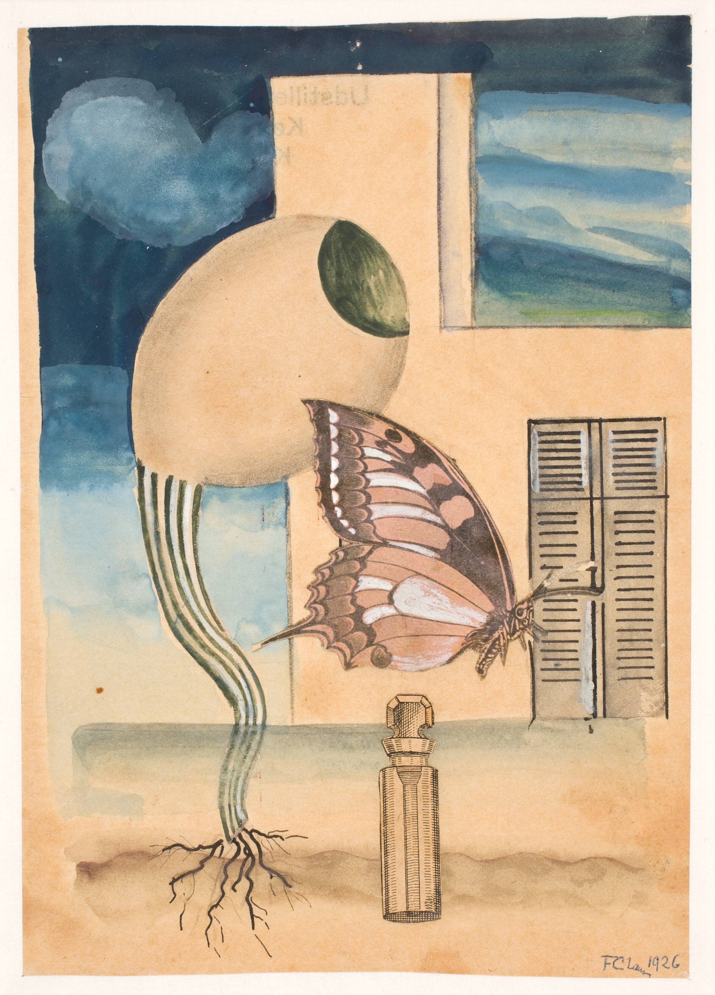Sommerfuglen, Franciska Clausen, 1926