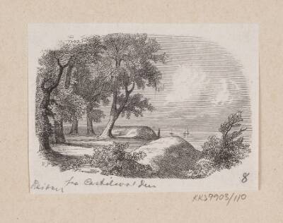 Illustration til "Et Billede fra Castelsvolden" i H.C. Andersen, "Eventyr og Historier", Bind 2